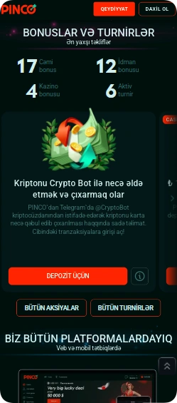 pinco bonus